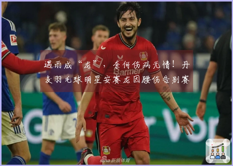 遇雨成“龙”，奈何伤病无情！丹麦羽毛球明星安赛龙因腰伤告别赛场